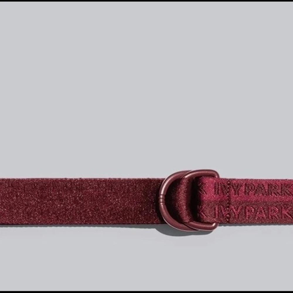 Adidas x Ivy Park Maroon Belt size S/M